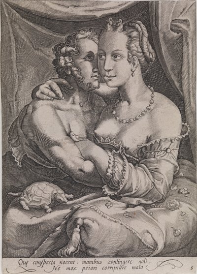 Toque de Ubekendt efter Jan Saenredam efter Hendrick Goltzius