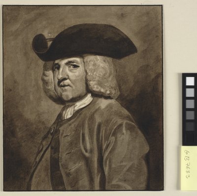 Retrato do Dr. Richard Robinson (1709-94), "Primaz da Irlanda" de Ubekendt engelsk 1. halvdel af 1800 tallet