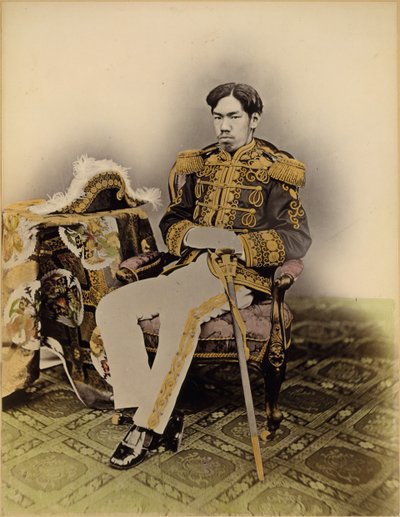 Mutsuhito, Te Meiji Imperador r, 1873. de Uchida Kyuichi