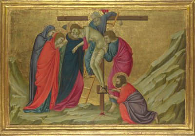 A Deposição da Basílica de Santa Croce, Florença, c. 1324-1325 de Ugolino di Nerio