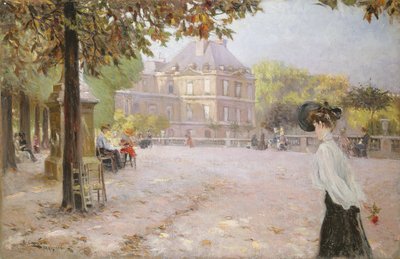 Os Jardins do Luxemburgo, Paris de Ulisse Caputo