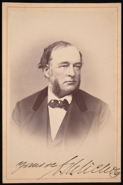 Retrato de Charles Henry Nichols 1820-1889, 1872. de Ulke Bros
