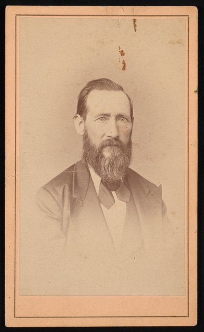Retrato do Dr. George Vasey 1822-1893, 1872. de Ulke Bros