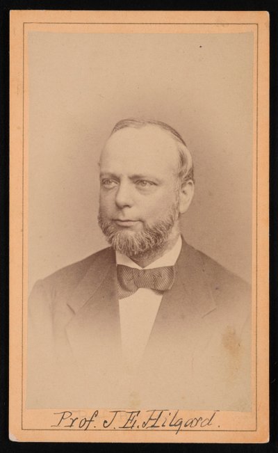 Retrato de Julius Erasmus Hilgard 1825-1891, 1873. de Ulke Bros