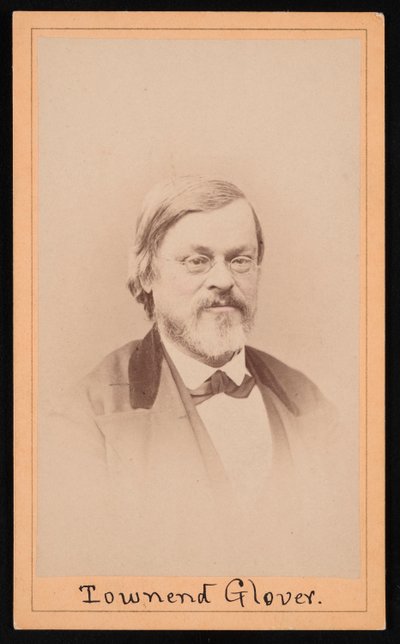 Retrato de Townend Glover 1813-1883, 1873. de Ulke Bros
