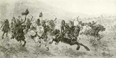 Átila, o Flagelo de Deus (gravura) de Ulpiano Checa y Sanz