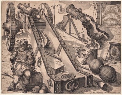Canhão de Artilharia, 1636 de Ulrich von Cranach