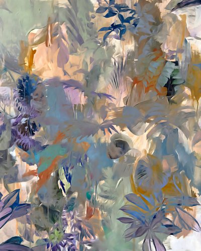 Sonhos Botânicos Abstratos de Uma Gokhale