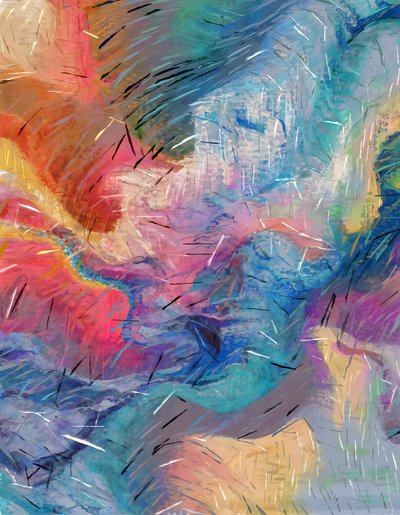 Movimento Energético das Cores de Uma Gokhale