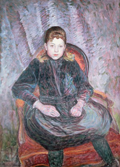 Retrato de uma jovem de Umberto Boccioni