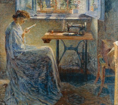 O romance da costureira de Umberto Boccioni