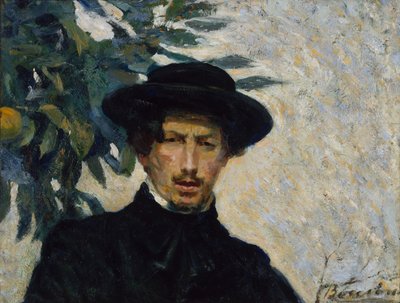 Auto-retrato, 1905. de Umberto Boccioni