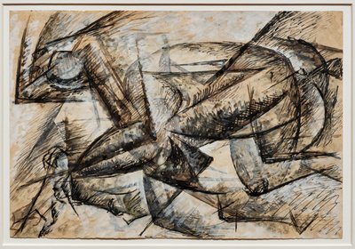 Estudos para o Dinamismo de um Ciclista de Umberto Boccioni