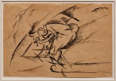 Estudos para o Dinamismo de um Ciclista de Umberto Boccioni