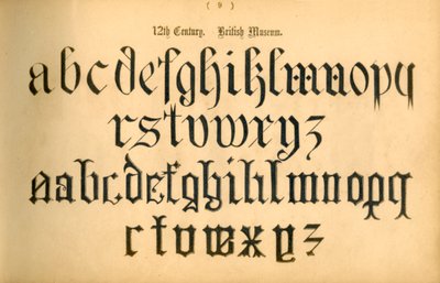 Século XII. Museu Britânico, 1862 de Unbekannt