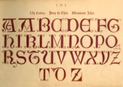 século 13. Henrique Terceiro. Abadia de Westminster, 1862 de Unbekannt