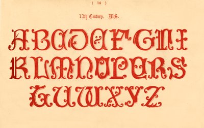 século 13. MS., 1862 de Unbekannt