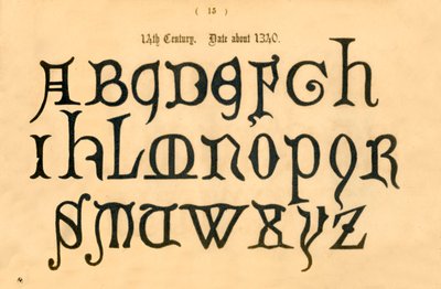 Século 14. Data cerca de 1340, 1862 de Unbekannt