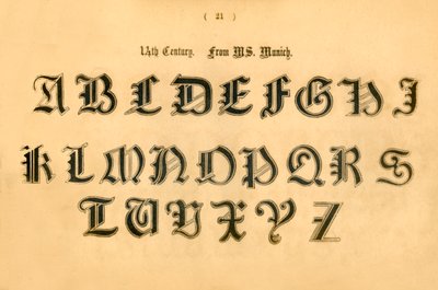Século 14. Do MS. Munique, 1862 de Unbekannt