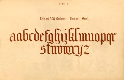Séculos XV e XVI. Alemão. Pequeno, 1862 de Unbekannt