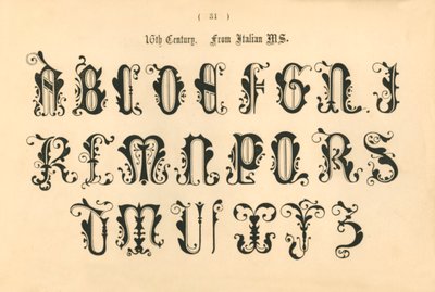 Século XVI. Do italiano MS., 1862 de Unbekannt