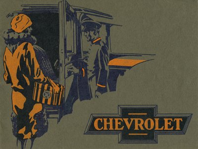 Brochura de vendas Chevrolet de 1928. de Unbekannt
