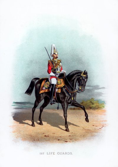 1st Life Guards, 1888 de Unbekannt