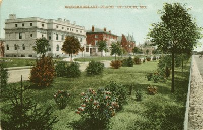 25 Portland Place, residência McMillan (depois Jackson Johnson), construída em 1892; 23 Portland Place, William H. e Florence Plimpton Thornburgh, construída em 1892; 19 Portland Place, residência Oliver A. Hart, construída em 1893 de Unbekannt