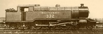 4-6-4 Motor de tanque do Báltico, Southern Railway, 1930. de Unbekannt