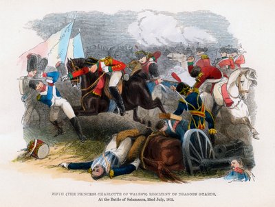 5º Regimento de Guardas de Dragões, A Batalha de Salamanca, 22 de julho de 1812 de Unbekannt