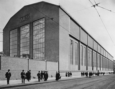 Planta de montagem AEG de Peter Behrens de Unbekannt