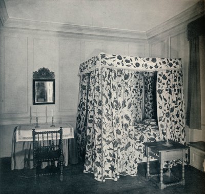Um quarto da Casa do Major Nicholas Sewall, na Secretaria, 1930 de Unbekannt