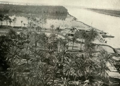 Uma posição britânica no rio Tigre, 1919. de Unbekannt