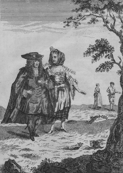 Um burgomestre e sua esposa, do final do século XVII ao início do século XVIII de Unbekannt