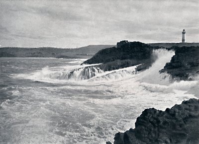Uma vista encantadora da paisagem costeira pitoresca de NSW, c1900. de Unbekannt