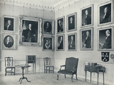 Um canto da sala de estar, 1926 de Unbekannt