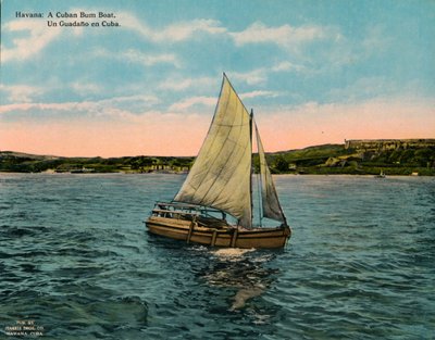 Um bumboat cubano, Havana, c1920 de Unbekannt