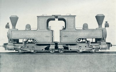 Uma locomotiva dupla, 1922. de Unbekannt