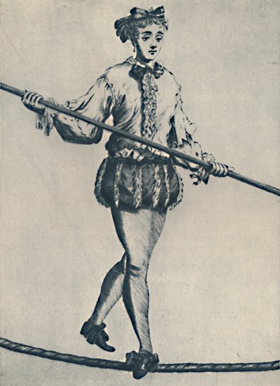 Um famoso caminhante de cordas apertadas do século XVII, 1942 de Unbekannt