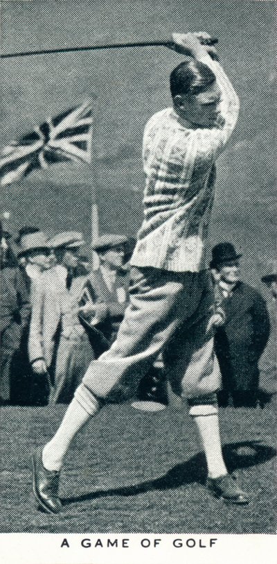 Um jogo de golfe, 1924 1937 de Unbekannt