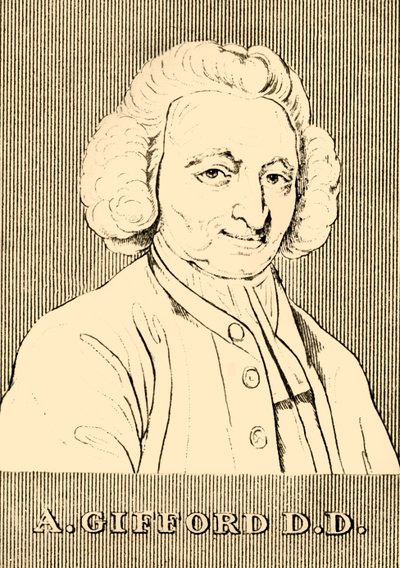 A. Gifford DD, 1700-1784, 1830. de Unbekannt