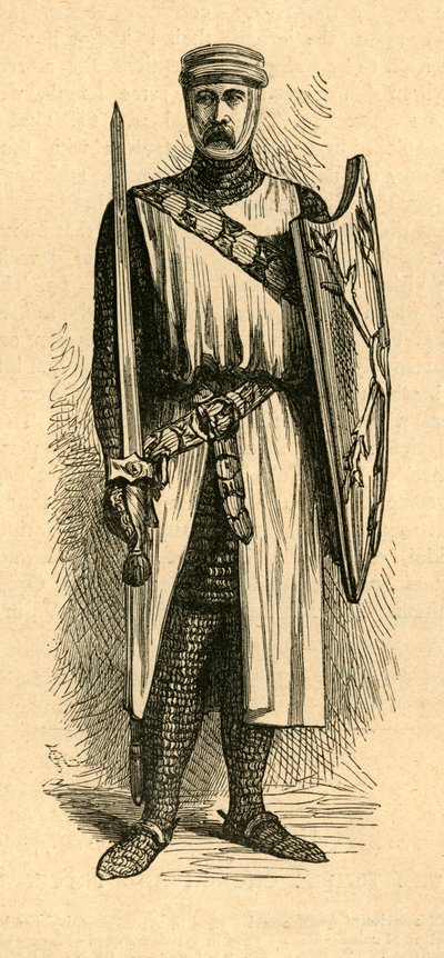 Um Cavaleiro Templário, 1897. de Unbekannt
