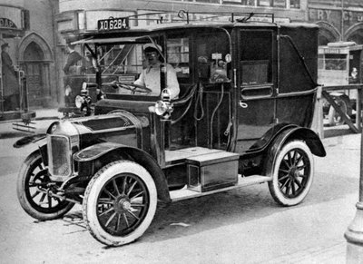 Um táxi de Londres, 1926-1927 de Unbekannt