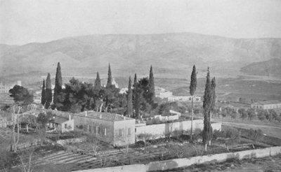 Um mosteiro no sopé de Hymettus, 1913 de Unbekannt