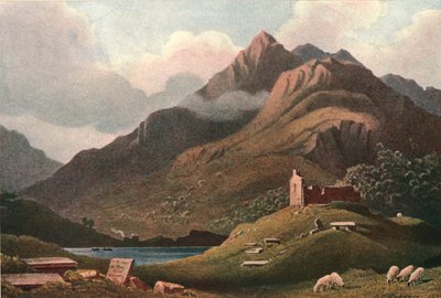 Uma paisagem de montanha - Ben Lomond, c1900. de Unbekannt