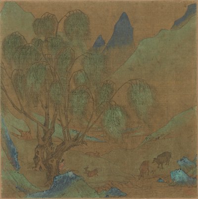 Uma cena pastoral, 1271-1368. de Unbekannt