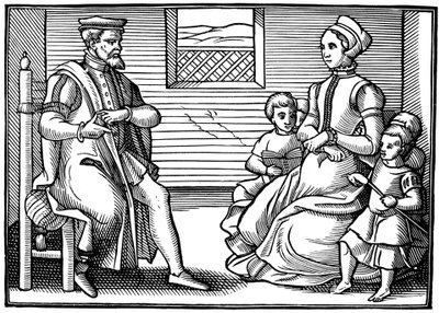 Uma família puritana, 1563 de Unbekannt