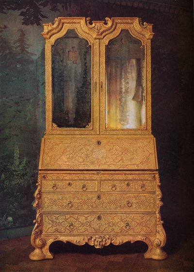 Um Scrutoire real, c1725 de Unbekannt