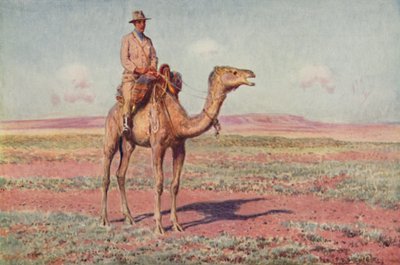 Uma cena na Austrália Central, 1923. de Unbekannt