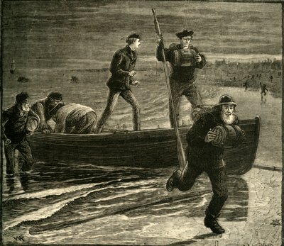 Uma expedição de contrabando, 1881. de Unbekannt
